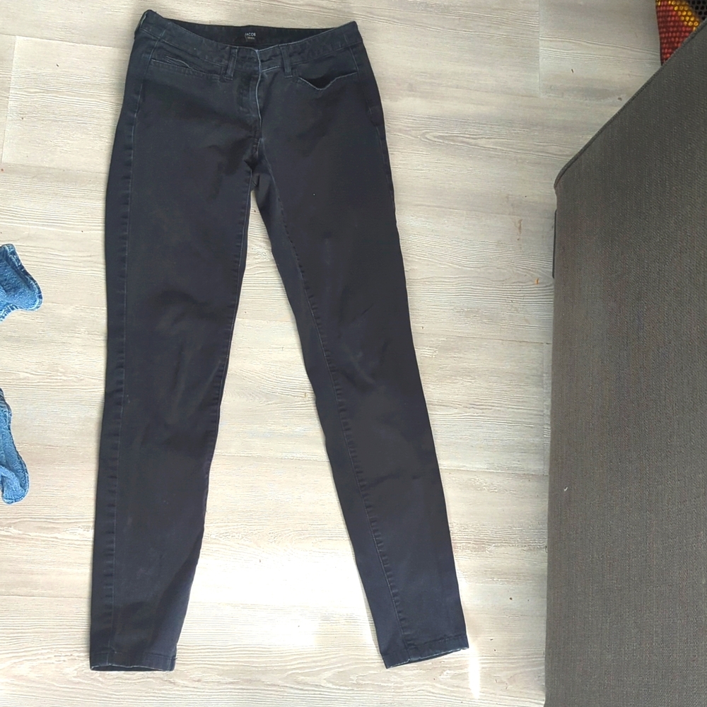 Faded black Jacob straight leg pants